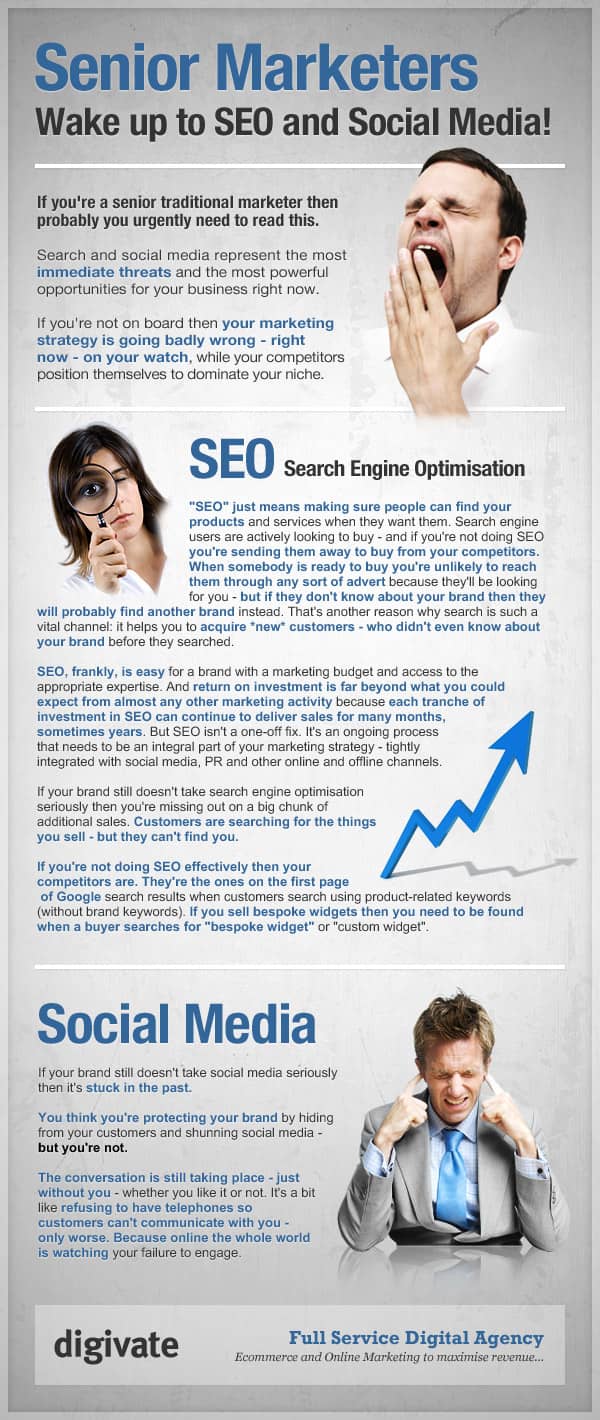 Senior Marketers: SEO and Social Media Senior Marketers: SEO and Social Media