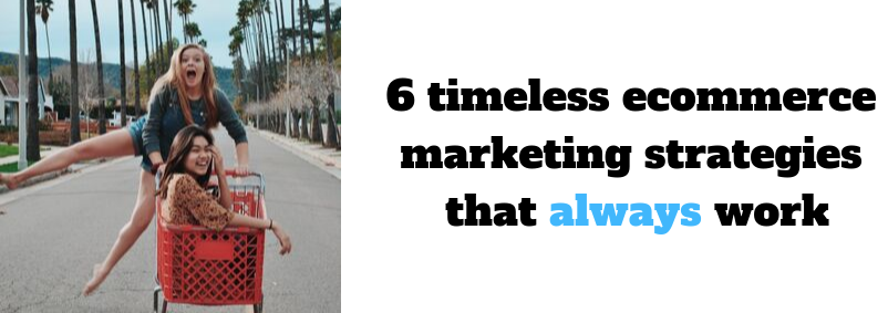 ecommerce marketing strategy 1