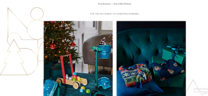 John Lewis Christmas Web Design