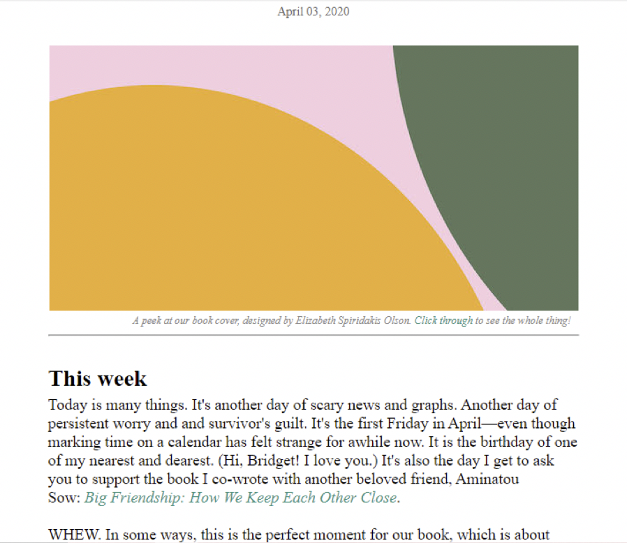 The Ann Friedman Weekly