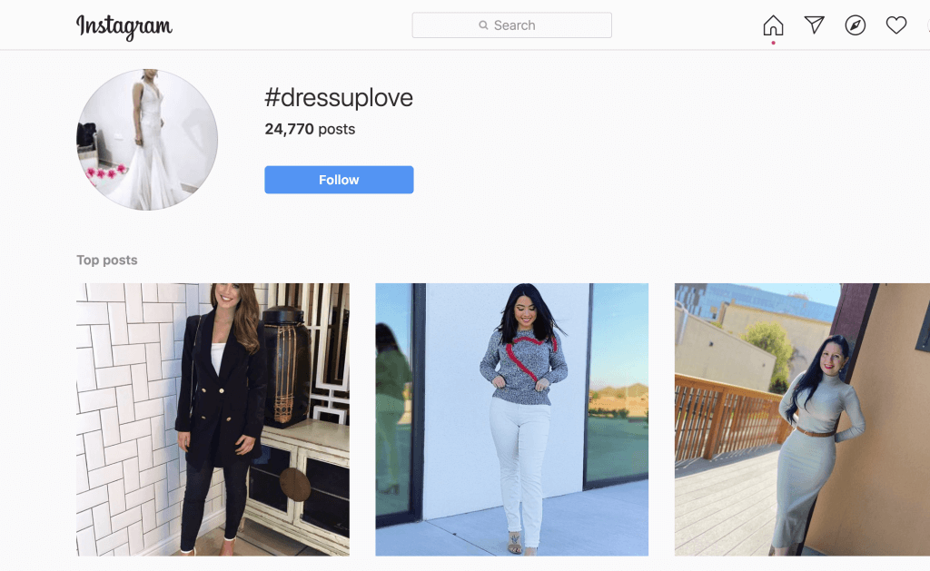 #dressuplove