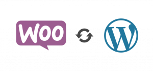 WooCommerce and WordPress Logos 