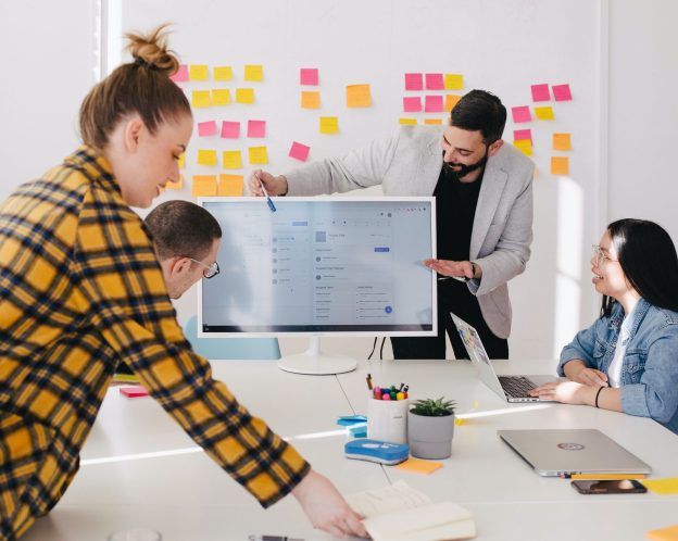 teamwork in the office