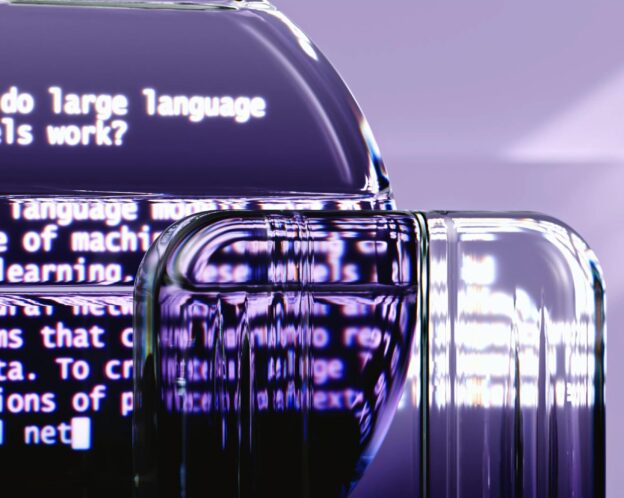 text how do large language models work